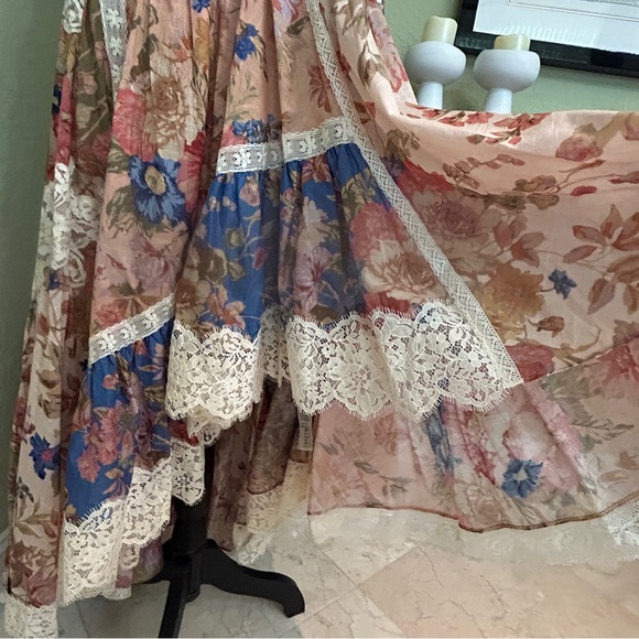 Zimmermann August Asymmetric Lace Skirt - Picture 6 of 13